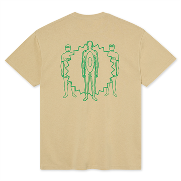 Polar Skate Co T-shirt s/s Anyone out here Sand